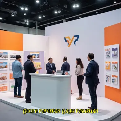 Booth Pameran Baju Pasuruan